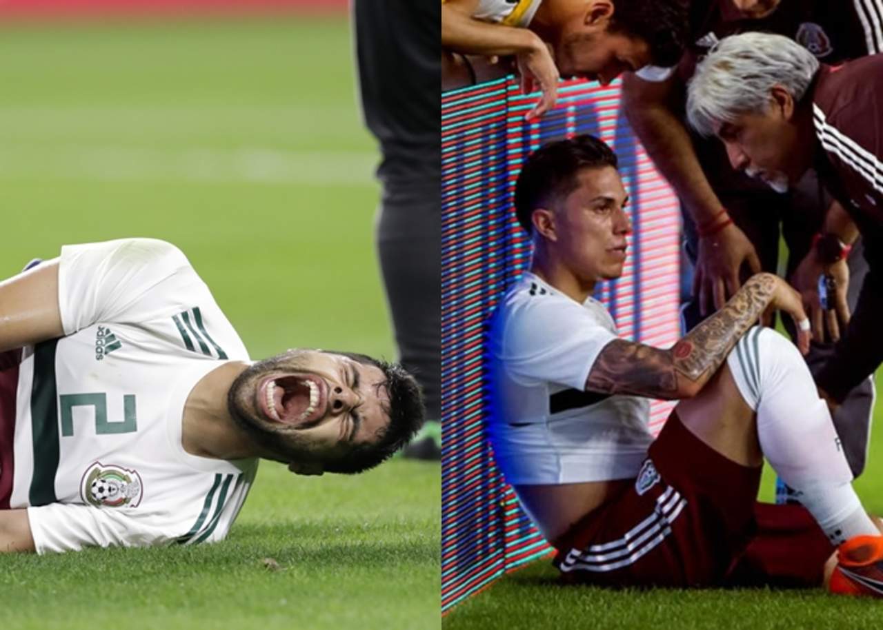 Ambos elementos podrían perderse el Mundial si la lesión y la recuperación no son optimas para jugar. (Especial)