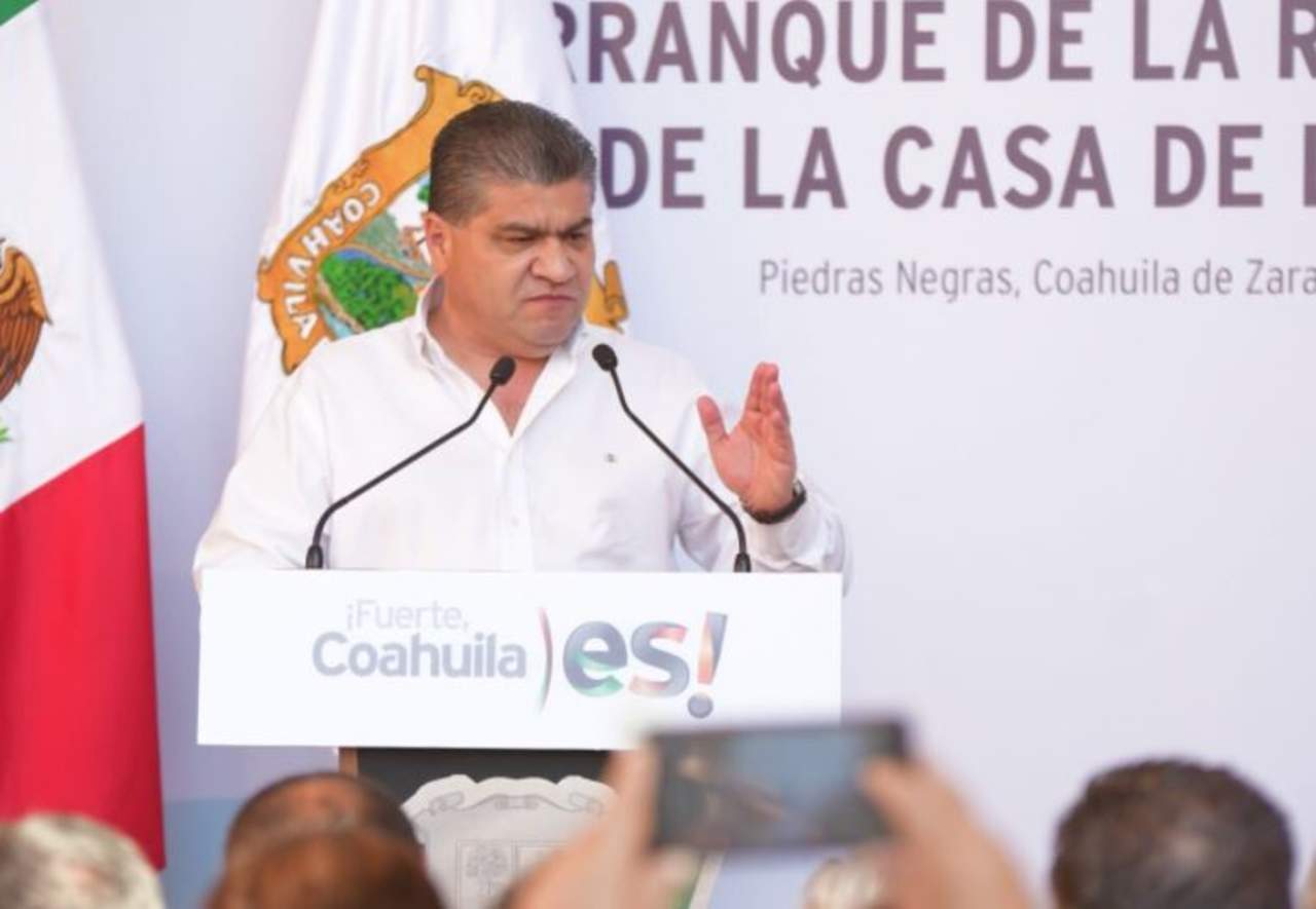 “Lo sucedido en Tamaulipas nos pone en alerta a los estados vecinos, pero nos pone en alerta de cooperación”, dijo Miguel Riquelme. (TWITTER)