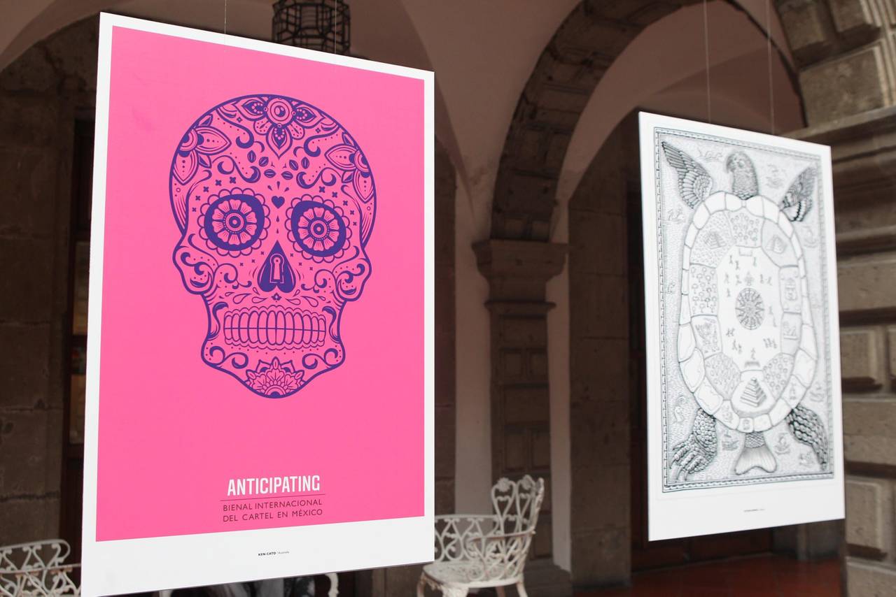 Calidad. La Bienal Internacional del Cartel en México es un referente del diseño gráfico mundial consolidada. (CORTESÍA)