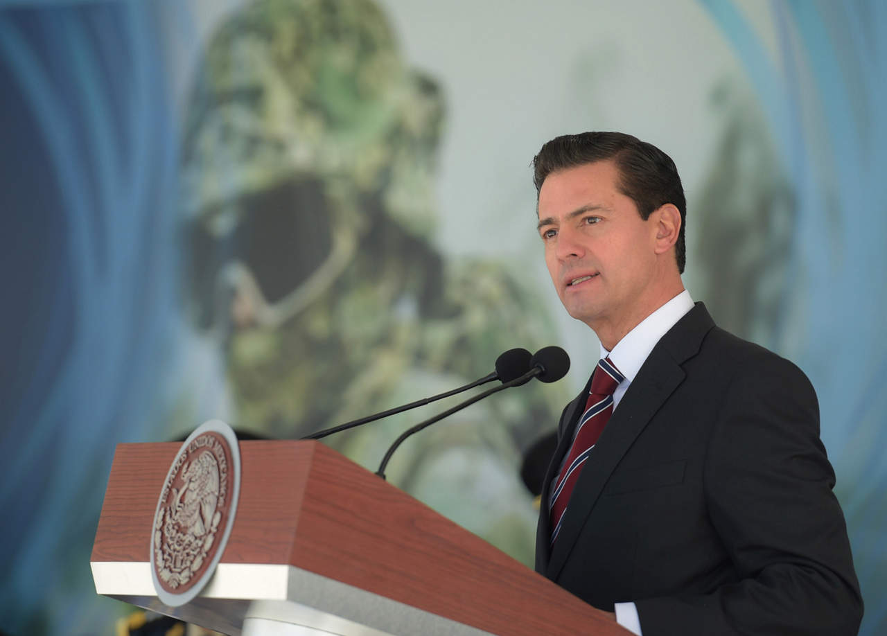 EPN podría fijar la posición de México ante la decisión de Donald Trump sobre desplegar a la Guardia Nacional en su frontera sur con México. (EL UNIVERSAL)