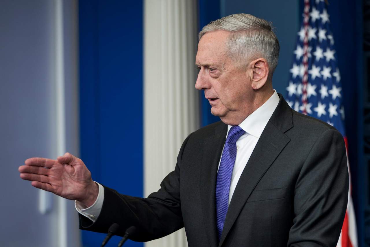 “No descarto nada en este momento”, señaló el secretario estadounidense de Defensa a pregunta sobre si Estados Unidos descartaba una respuesta militar. (ARCHIVO)