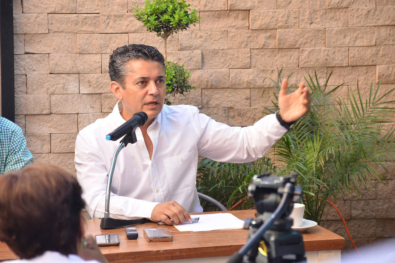 Propuesta. Miguel Mery Ayup, candidato a diputado federal por el Distrito Electoral 06. (FERNANDO COMPEÁN)