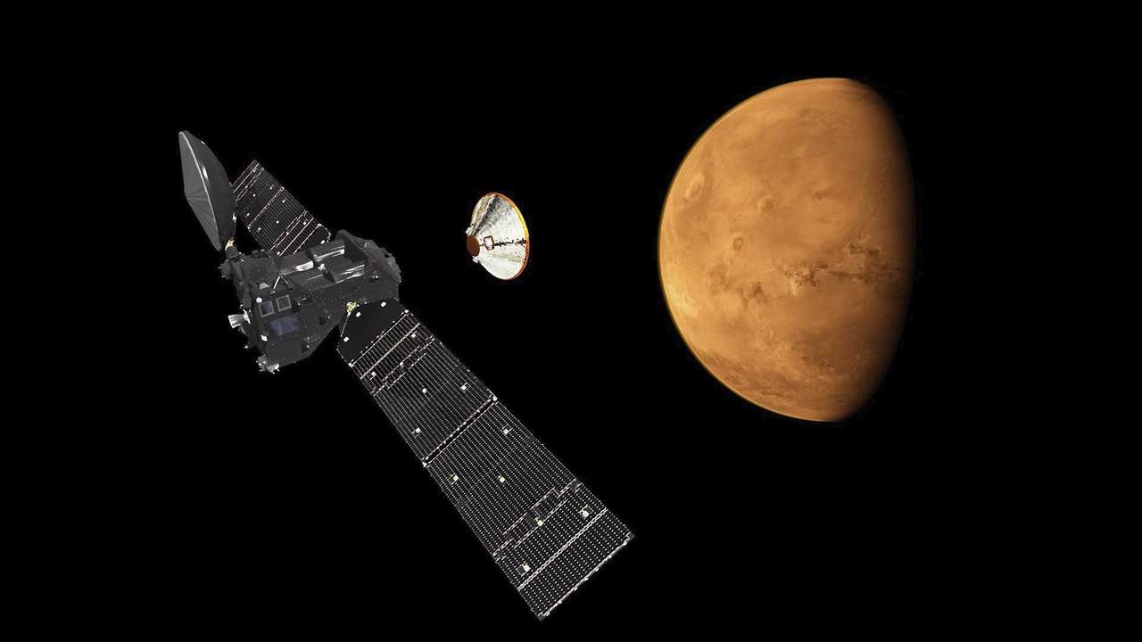 La misión científica europea ExoMars dará comienzo, 'dentro de unas semanas', a la primera de las dos etapas científicas que constituyen el proyecto. (ARCHIVO)