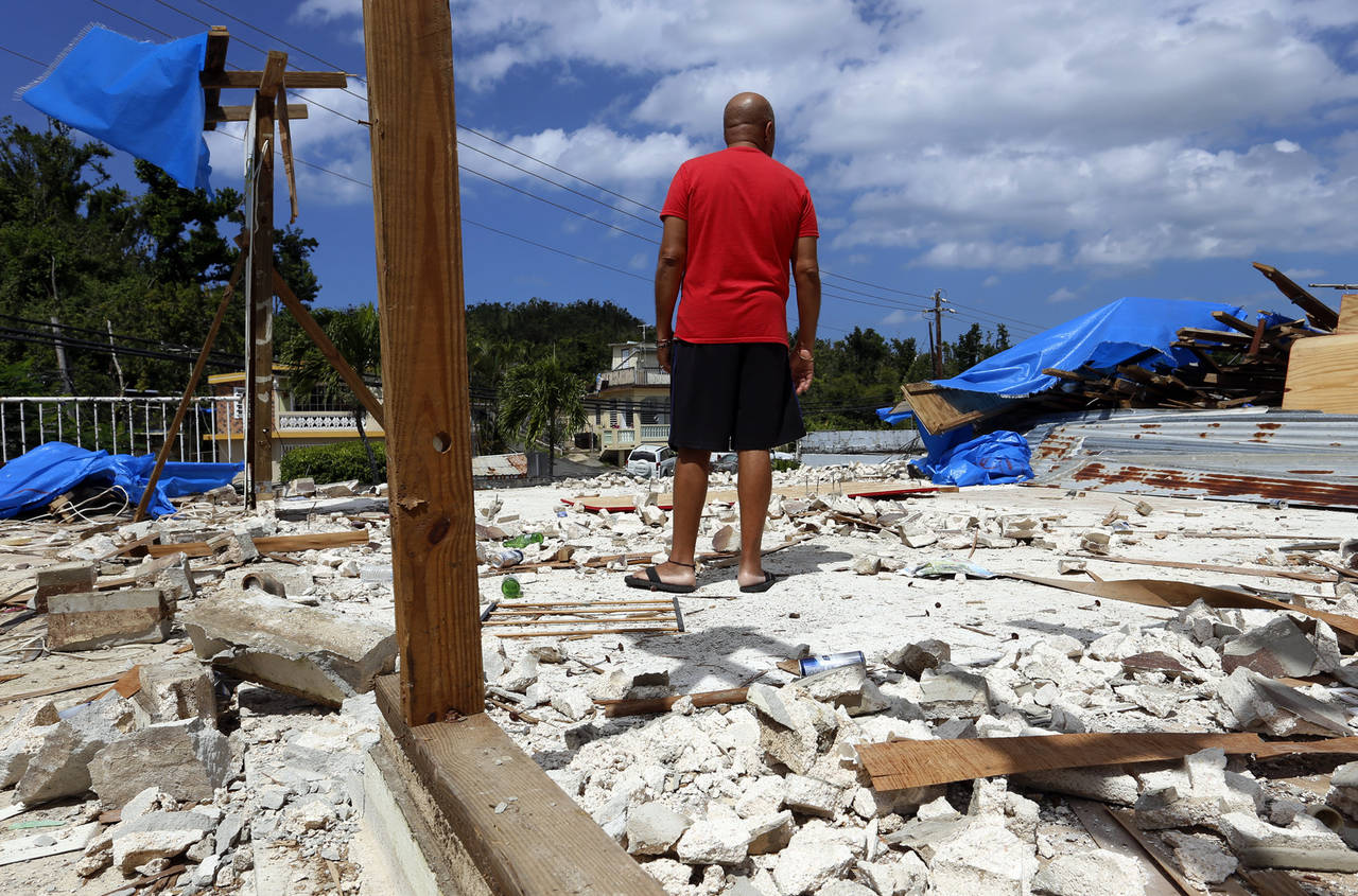 Desastre. El paso del huracán 'María' dejó serias afectaciones en Puerto Rico. (EFE)