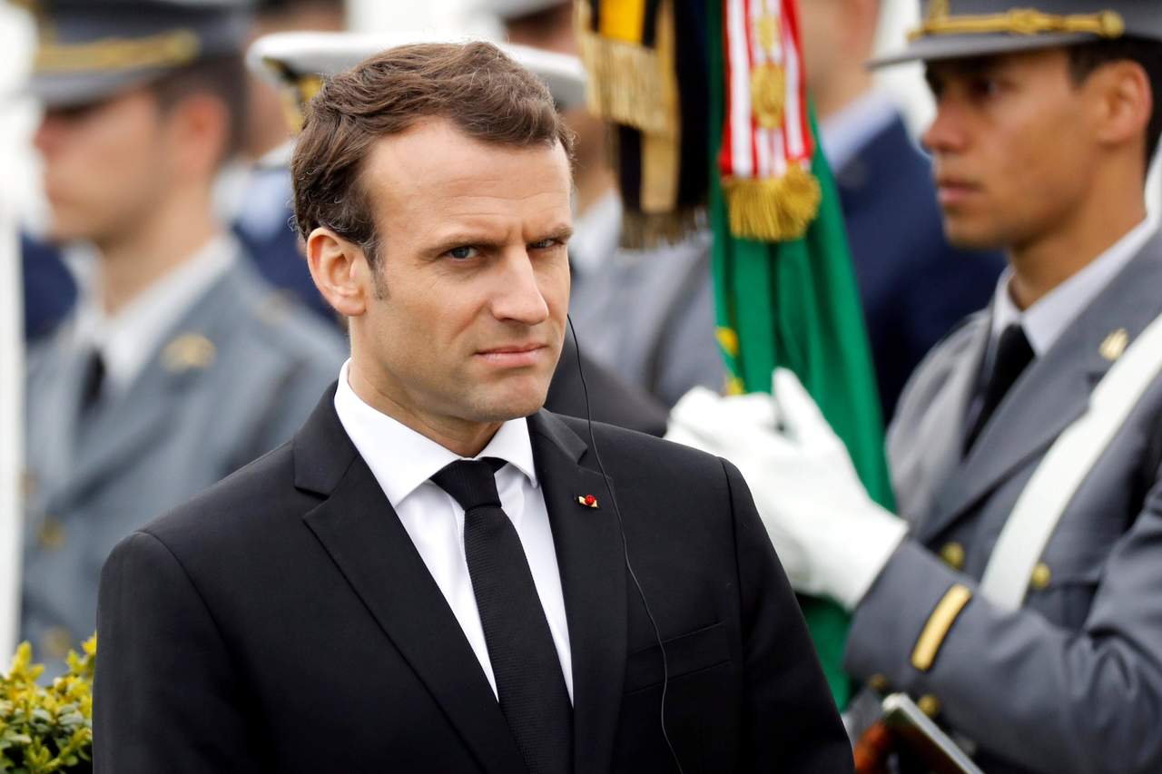 Decisión. Macron aseguró que su gobierno tomará una decisión sobre Siria en el ‘tiempo justo’. (EFE)