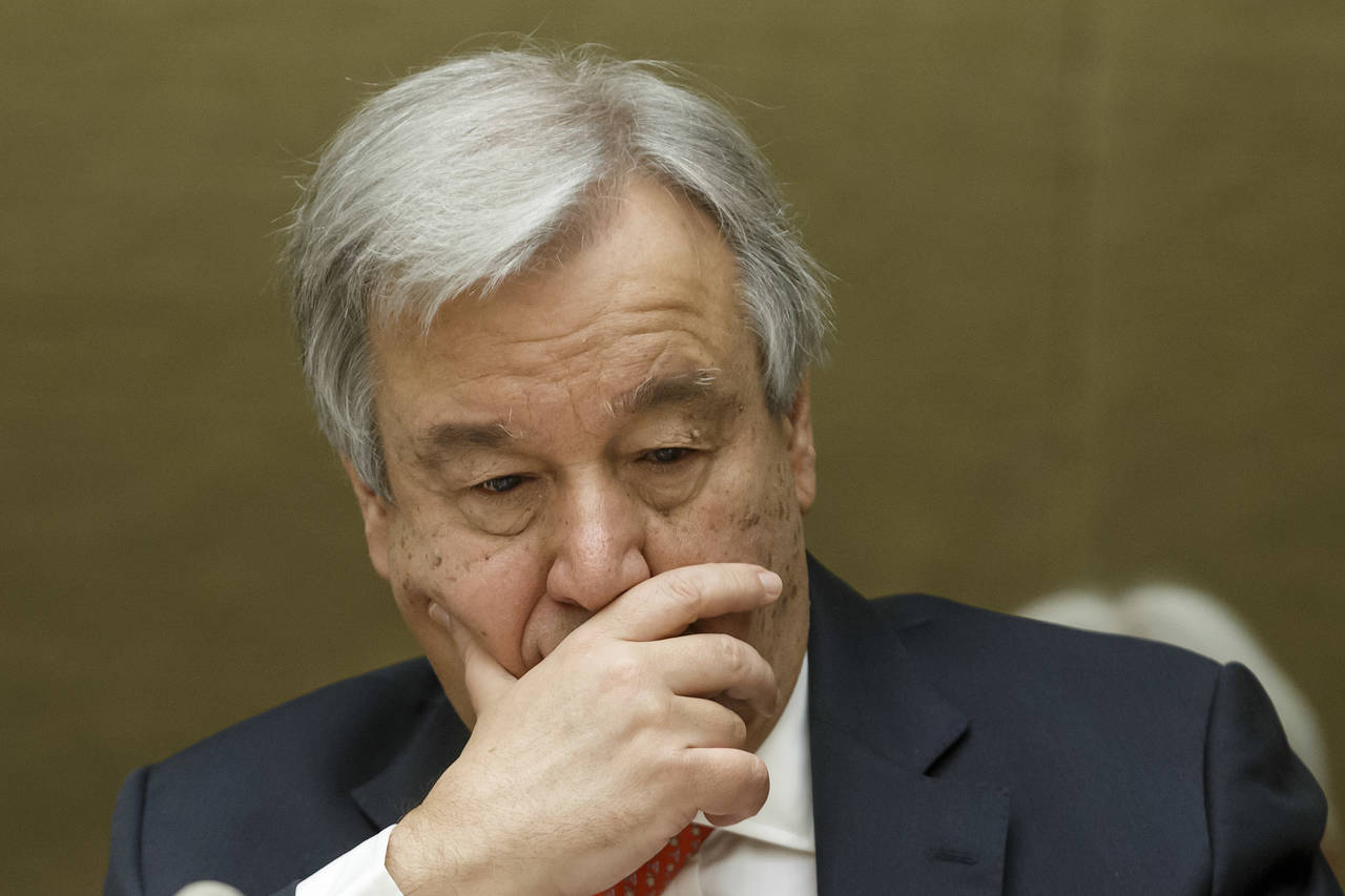 Reacción. António Guterres pide al Consejo de Seguridad que se mantengan unidos.