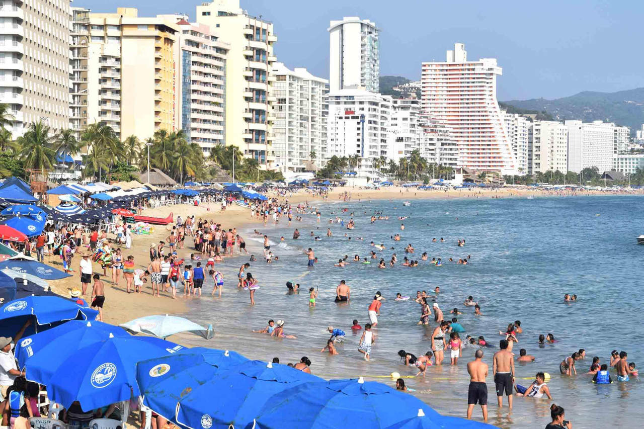 Acapulco en sus zonas como Diamante llegó al 48.1 por ciento; la zona Dorada alcanzó 87.2 por ciento y Náutica 40 por ciento. (ARCHIVO)
