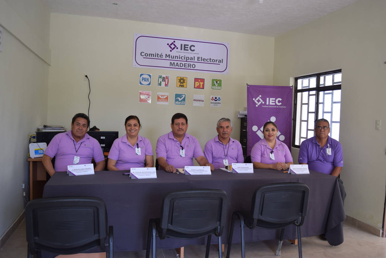 Recepción. El presidente del IEC, en Madero dijo que los preparativos de la elección se desarrolla sin incidentes.