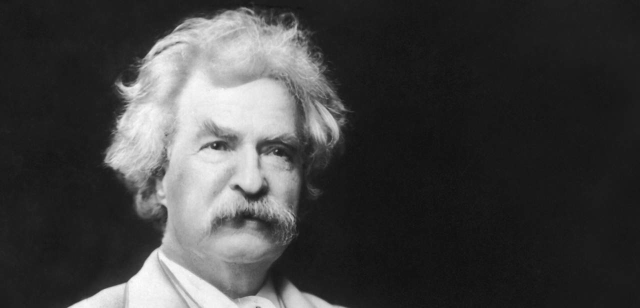 1910: Fallece Mark Twain, novelista aventurero autor de Las aventuras de Tom Sawyer