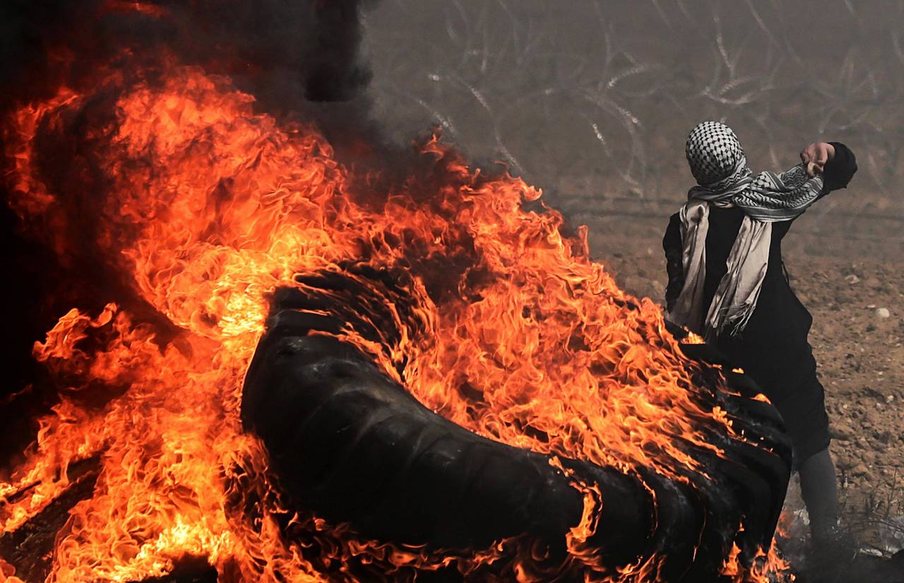 Protestas en Gaza dejan cuatro muertos