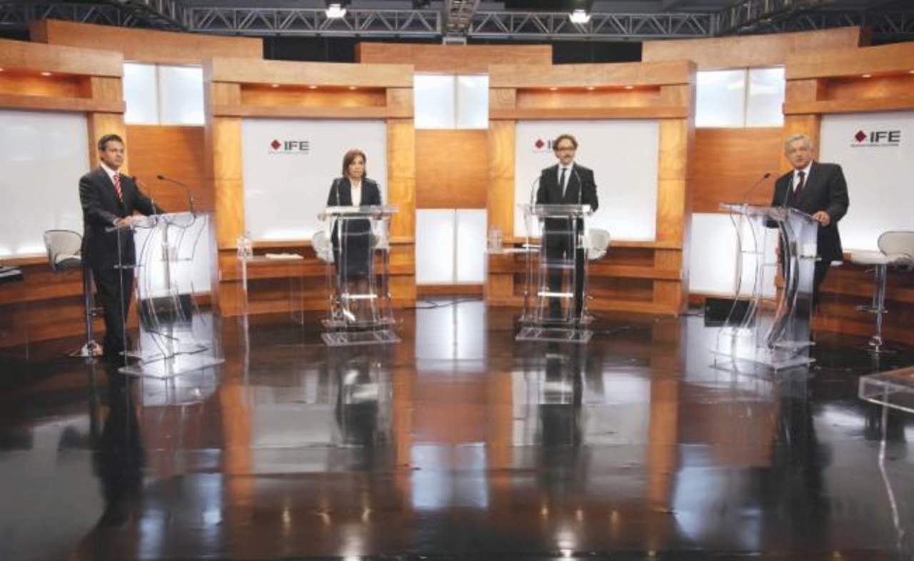 La tradición de los debates presidenciales en México tiene apenas 24 años. (ESPECIAL) 