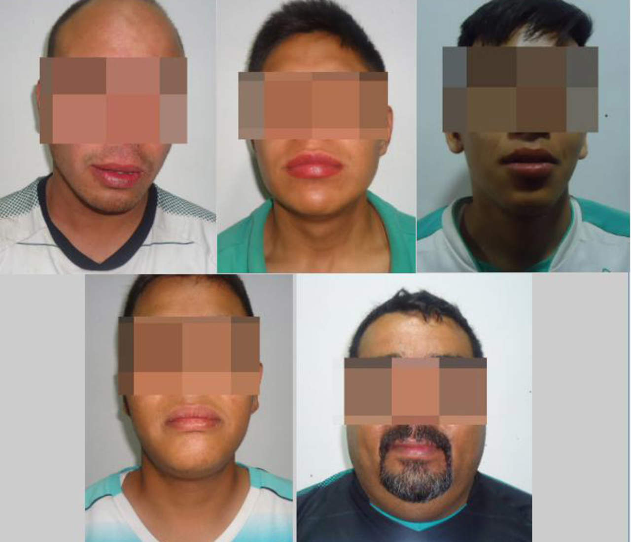 Se les identificó como 'Felipe', 'Omar', 'Daniel', 'Steven' y 'Juan', los cuales fueron reconocidos por los afectados. (ESPECIAL)