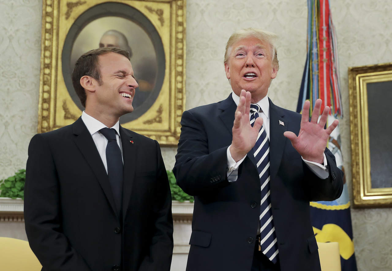 Trump dijo que las negociaciones entre los tres países avanzan a buen paso, aunque no ofreció detalles. (AP)