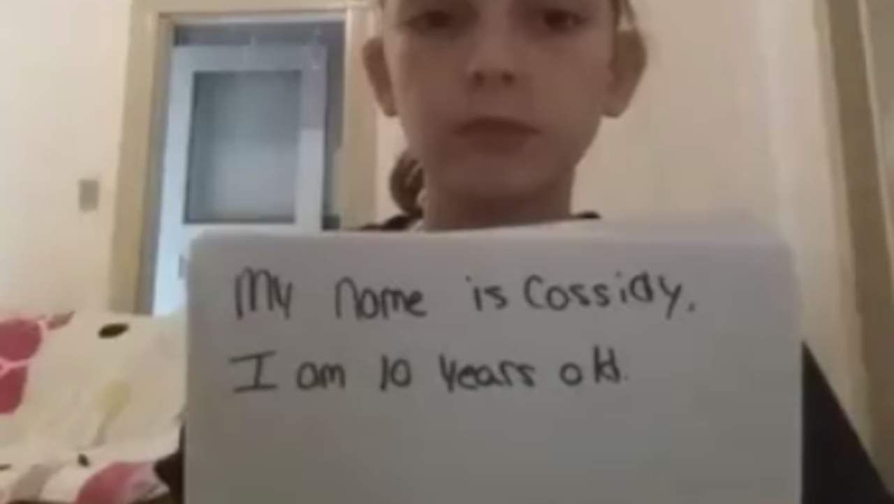 Cassidy tiene 10 años y es acosada por sus compañeros desde hace ya cuatro años. (Especial)