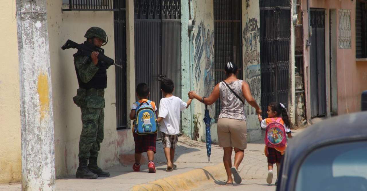 La mañana del miércoles un grupo de hombres armados se llevaron a una mujer de la primaria Francisco Sarabia, en la colonia Renacimiento. (ARCHIVO)