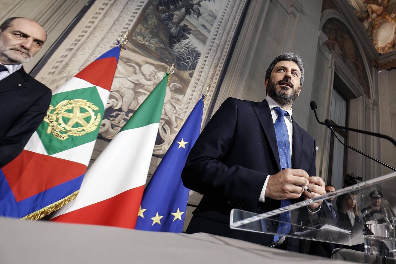 Decisión. El Movimiento Cinco Estrellas espera al Partido Democrático para intentar formar un Gobierno en Italia. (EFE)