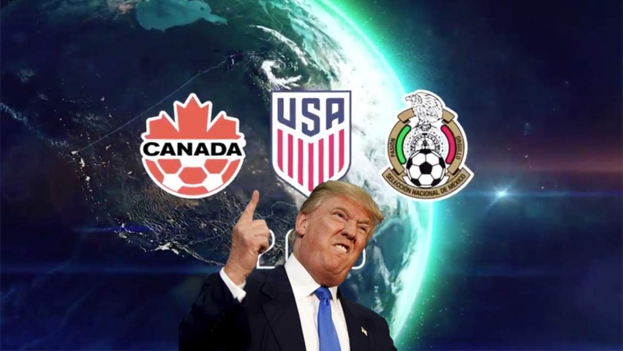 El presidente norteamericano entró en defensa de la candidatura de su país, además de México y Canadá. (Especial)