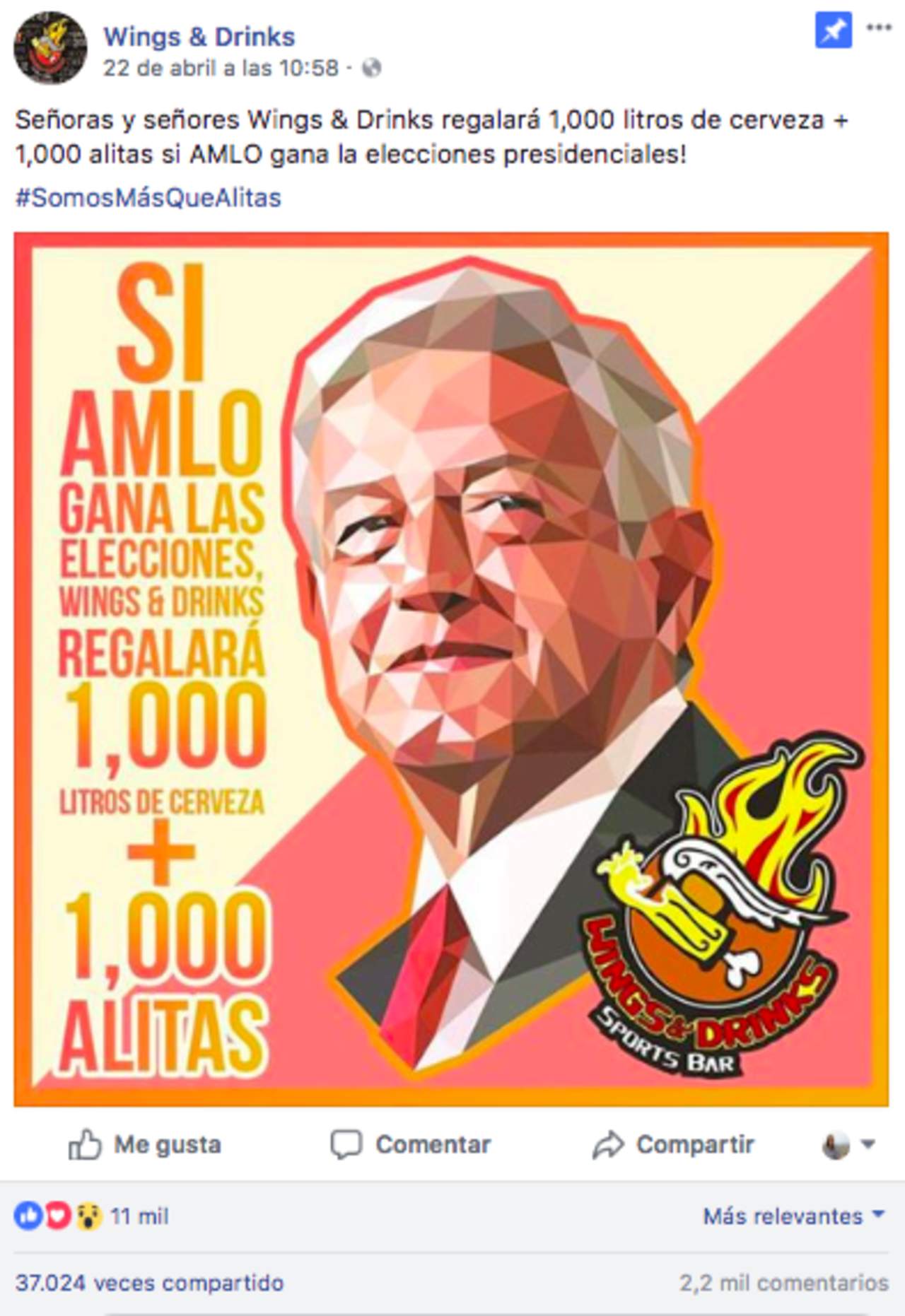Varios locales ofrecen comida o servicios gratis si gana López Obrador, pero ¿es legal?