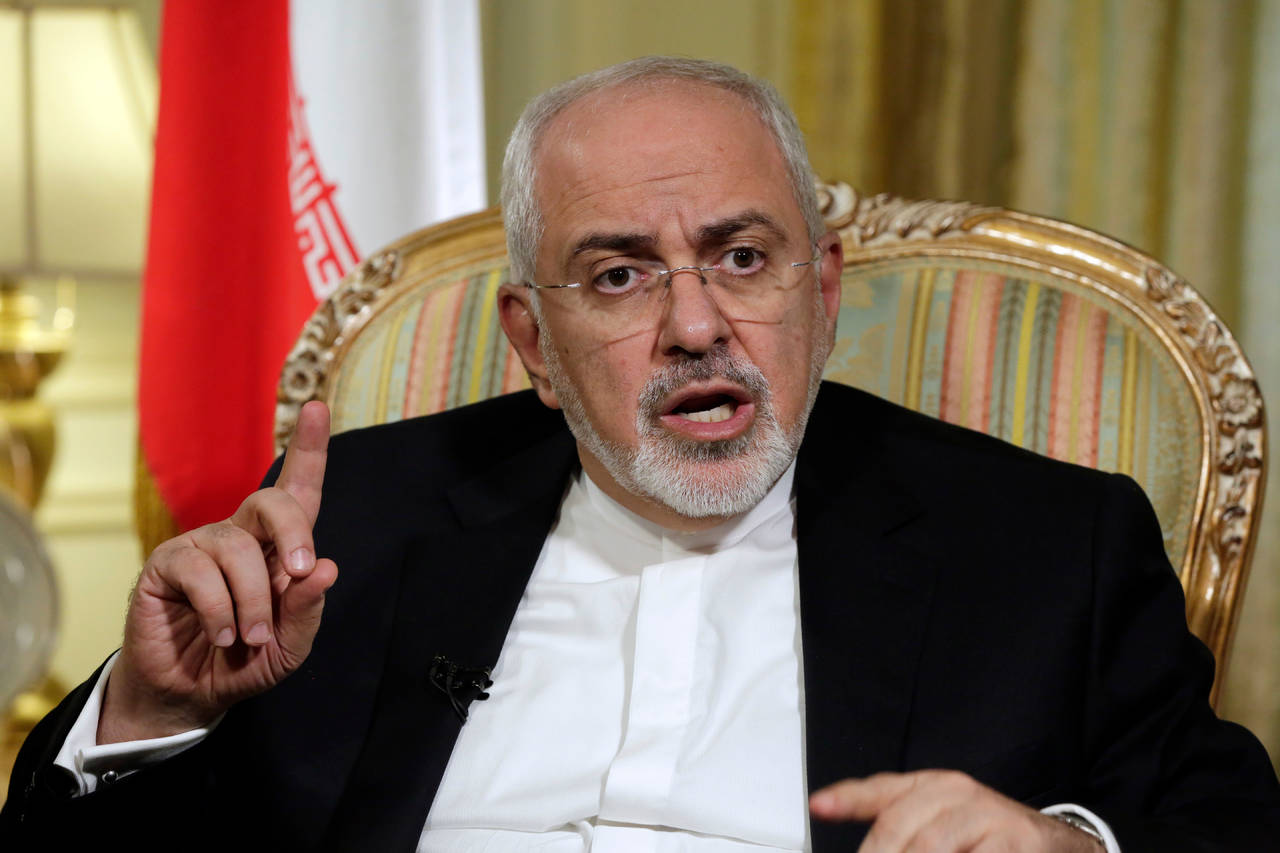Denuncia. El ministro iraní asegura que EU ha violado el pacto repetidas veces. (AP)