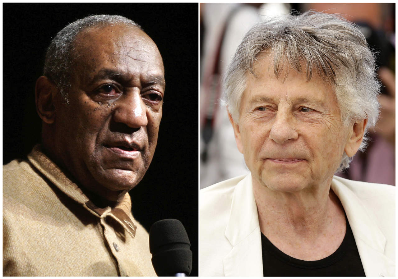 Excluido. El cineasta Roman Polanski y el comediante Bill Cosby,  fueron expulsados de la Academia de Artes Cinematográfica. (ARCHIVO)