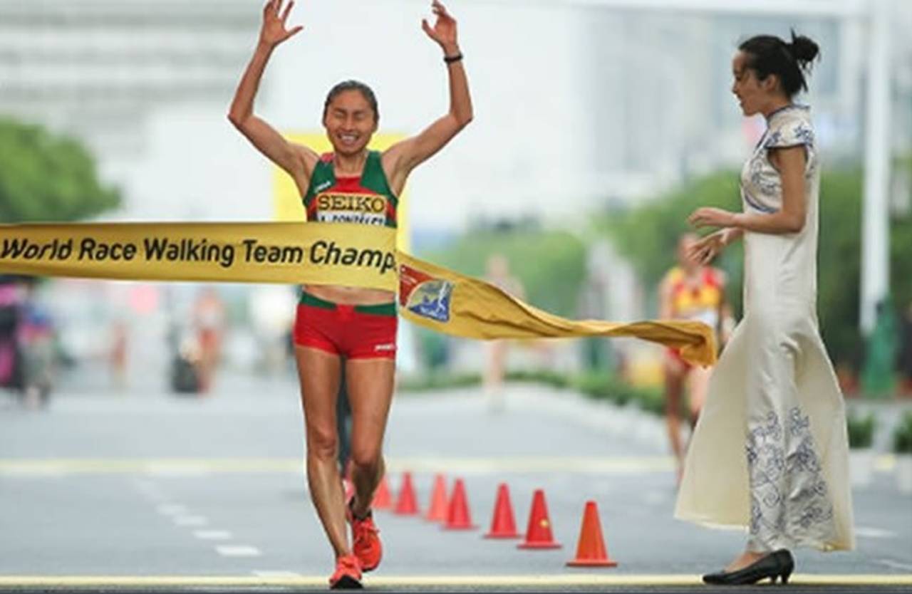 Guadalupe González superó a las chinas para conquistar otra medalla de oro en el Mundial. (Especial)