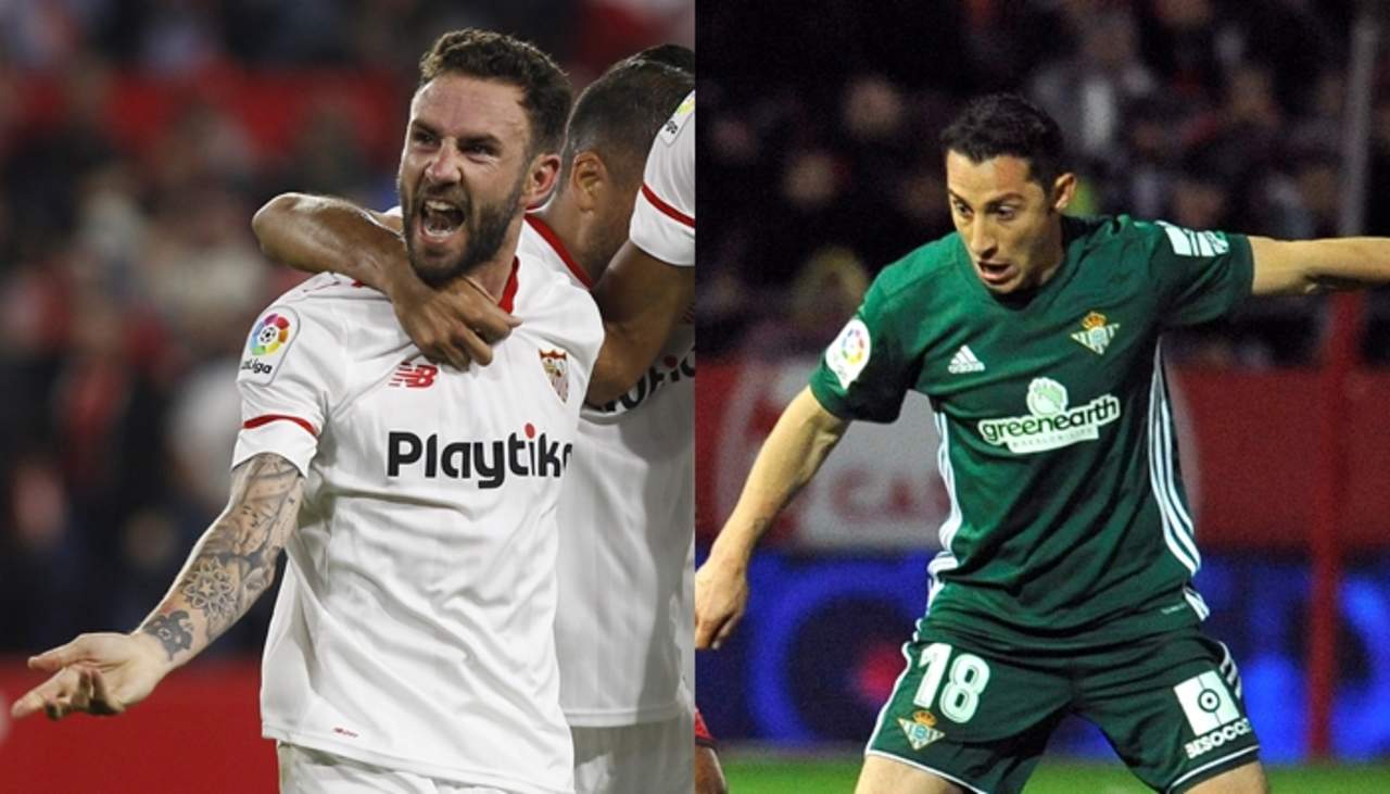 Ambos seleccionados se verán las caras en el Clásico Andaluz entre Sevilla y el Real Betis. (Especial)