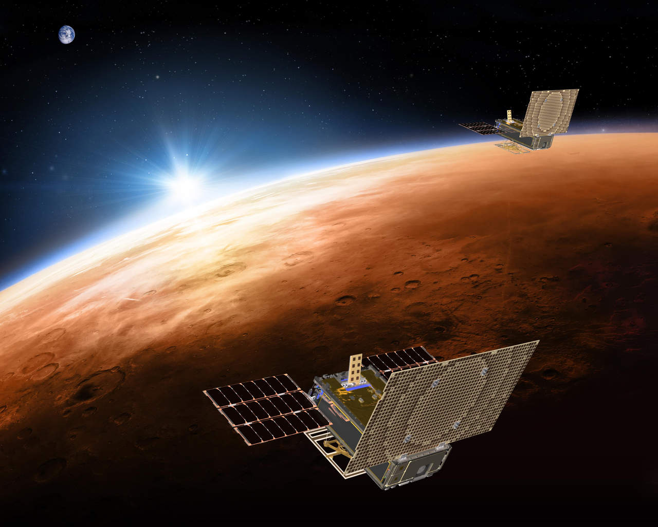 La nueva misión InSight de la NASA medirá la temperatura y movimientos internos de Marte para determinar cómo es su 'corazón'. (ARCHIVO)