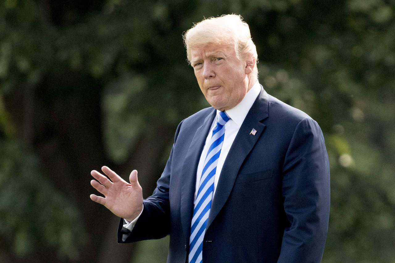 Trump destacó la 'importancia de llegar rápido a un acuerdo', según detalló la Casa Blanca en un comunicado. (AP)