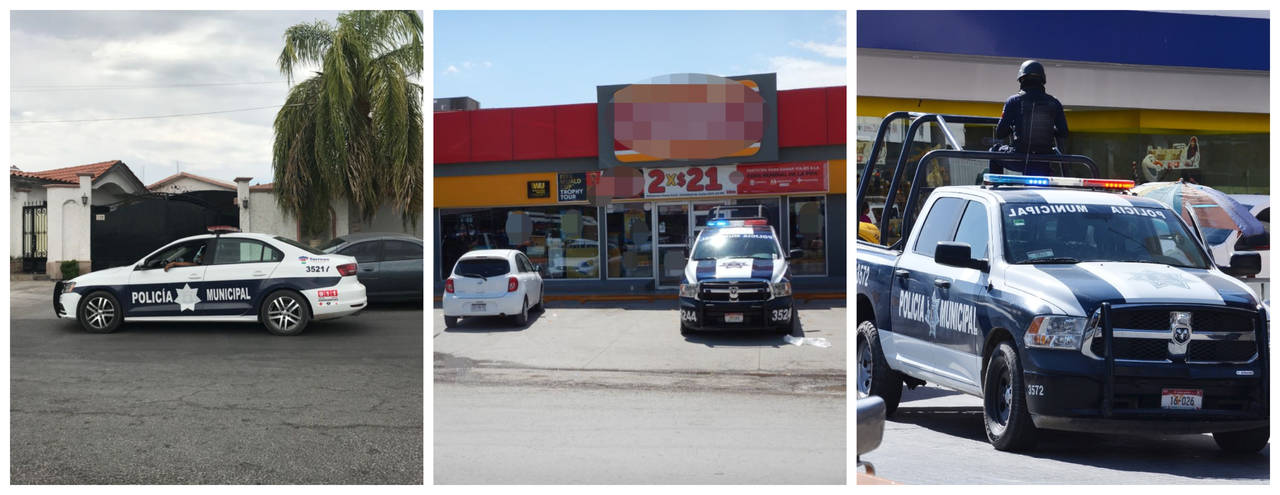 Tres robos activan código rojo en Torreón