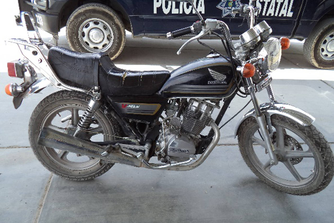 Recuperada. Cae hombre en Gómez Palacio con moto robada en Durango.