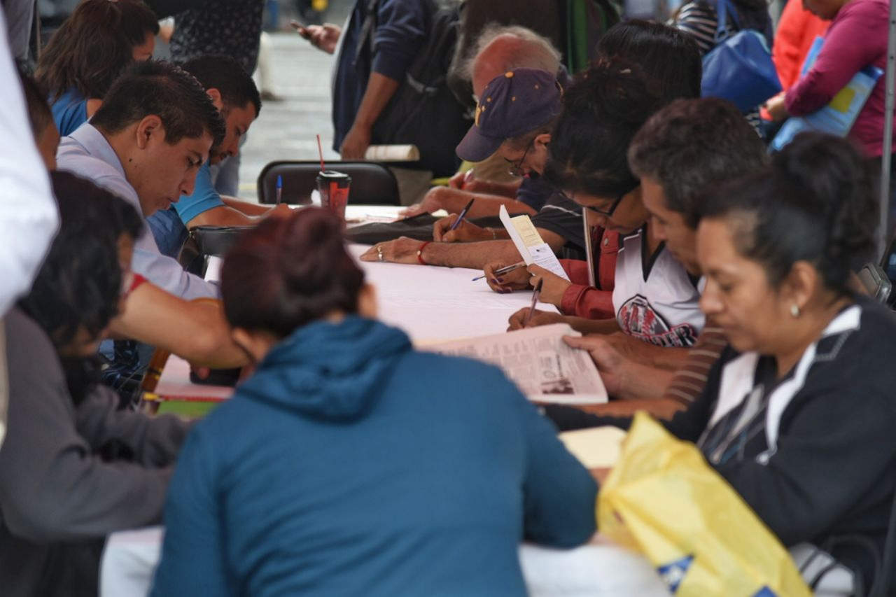 El desempleo en México se situó en 3.1 % de la Población Económicamente Activa (PEA) en el primer trimestre de 2018, inferior al 3.4 % registrado en igual período de 2017, informó hoy el Instituto Nacional de Estadística y Geografía (Inegi). (ARCHIVO)