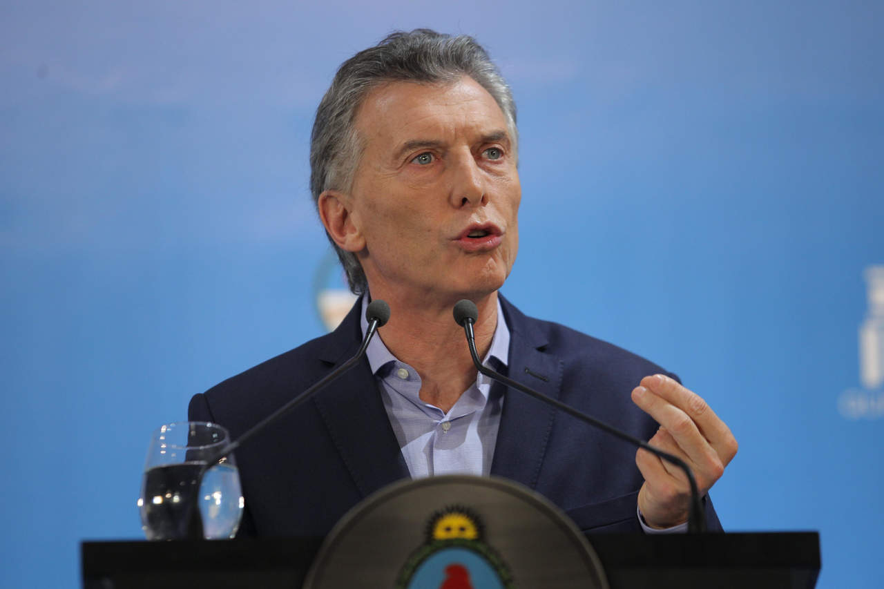 Rice señaló que la institución dirigida por Christine Lagarde 'está totalmente de acuerdo con lo que dijo Macri. Es un programa que pertenece enteramente a Argentina. El FMI tiene el papel de apoyar las prioridades argentinas'. (EFE)