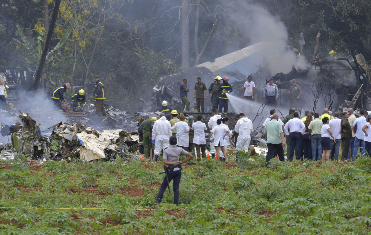 SCT investigará accidente de avión ocurrido en Cuba
