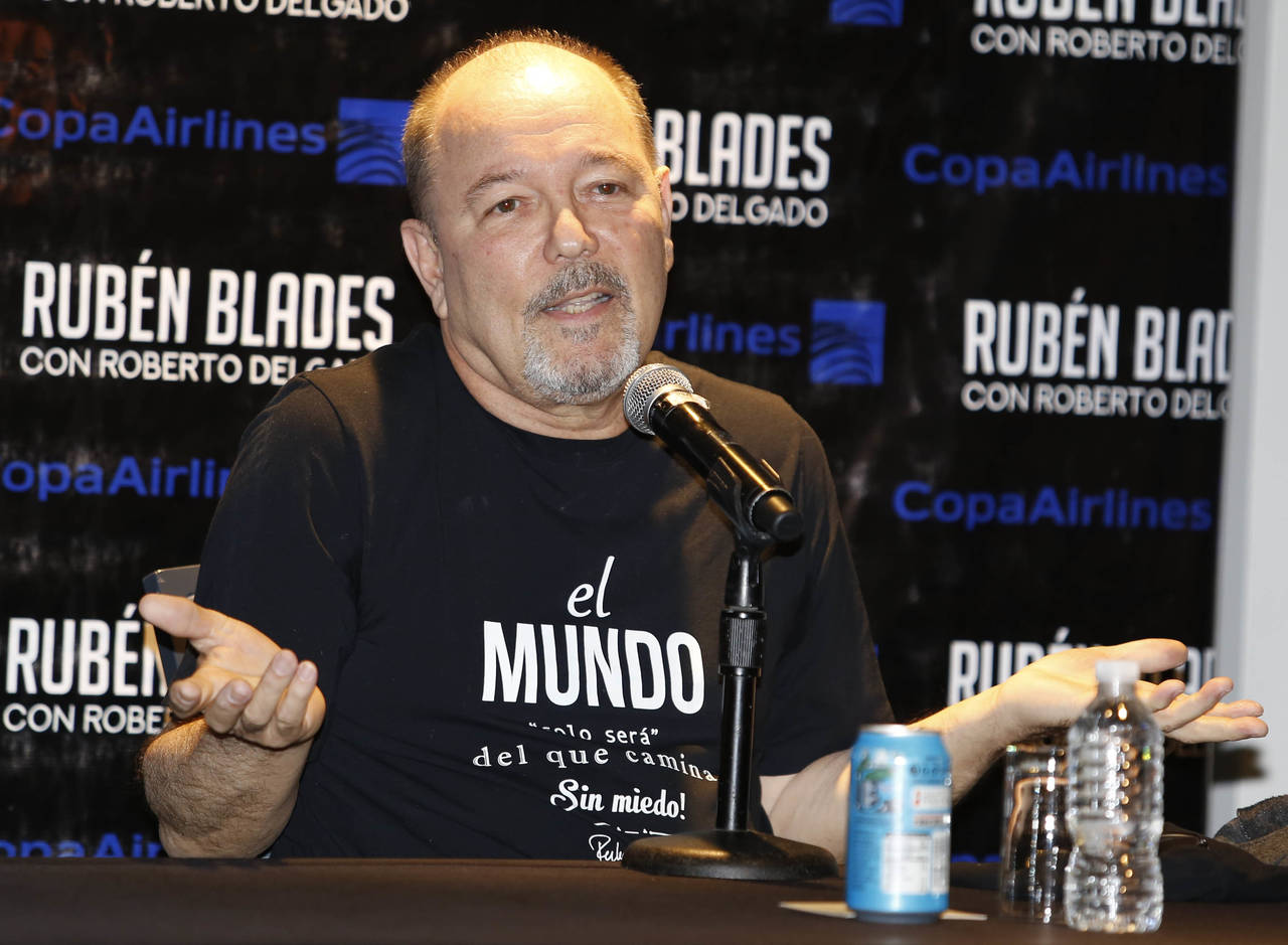 Postura. Rubén Blades dice que lo ocurrido no alterará la imagen positiva que de México tienen tanto su equipo como él mismo.