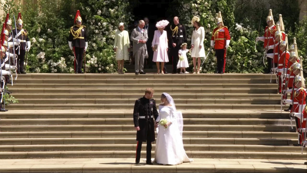 Celebran Boda Real; príncipe Harry y Meghan Markle se dan el 'Sí'