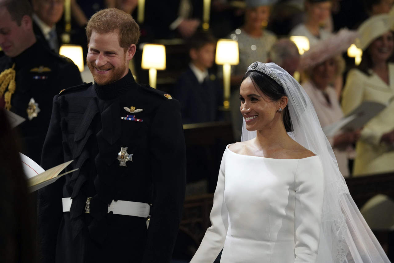 Celebran Boda Real; príncipe Harry y Meghan Markle se dan el 'Sí'