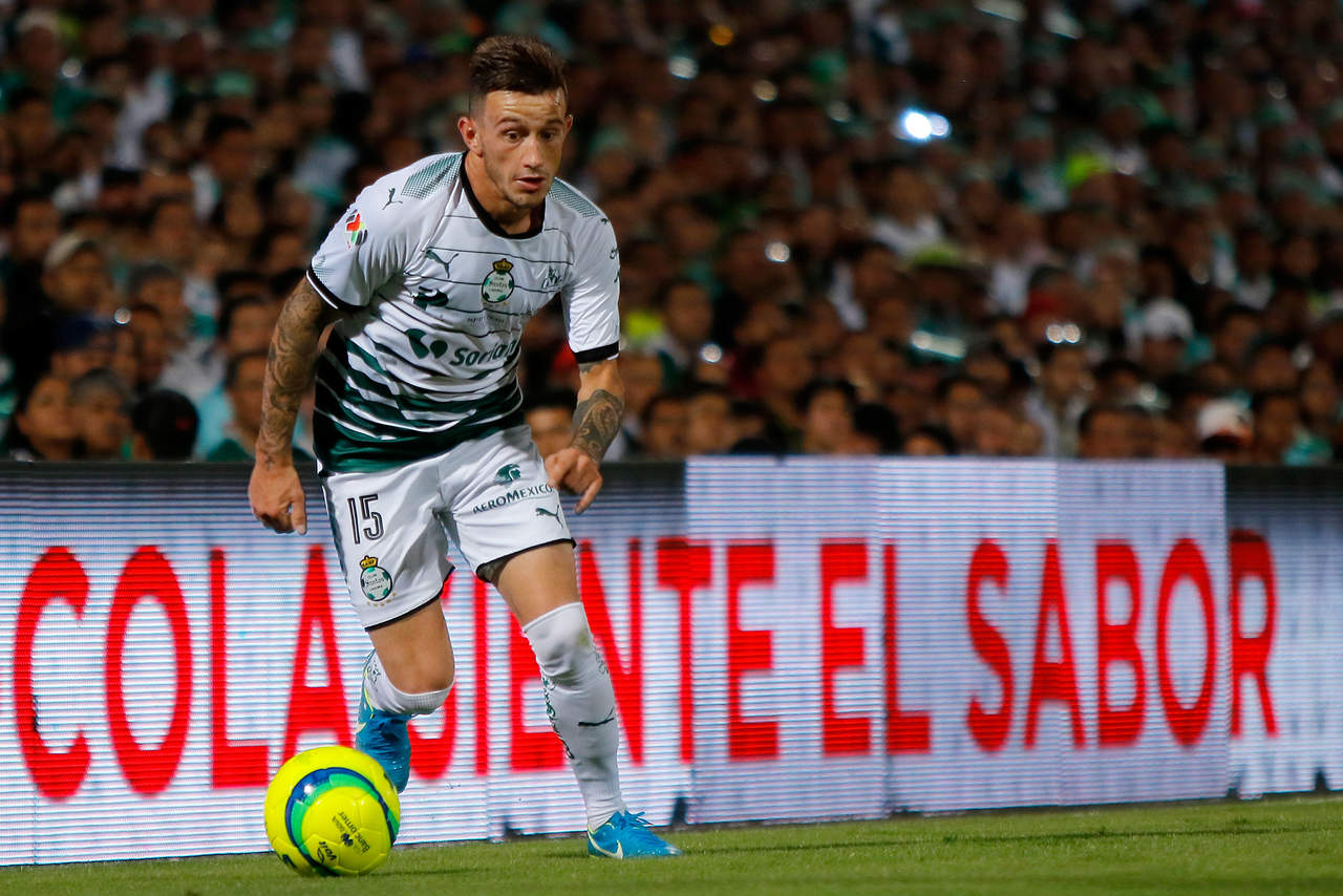 Brian Lozano asegura que Santos Laguna debe salir a jugar muy concentrado en Toluca. (ARCHIVO)
