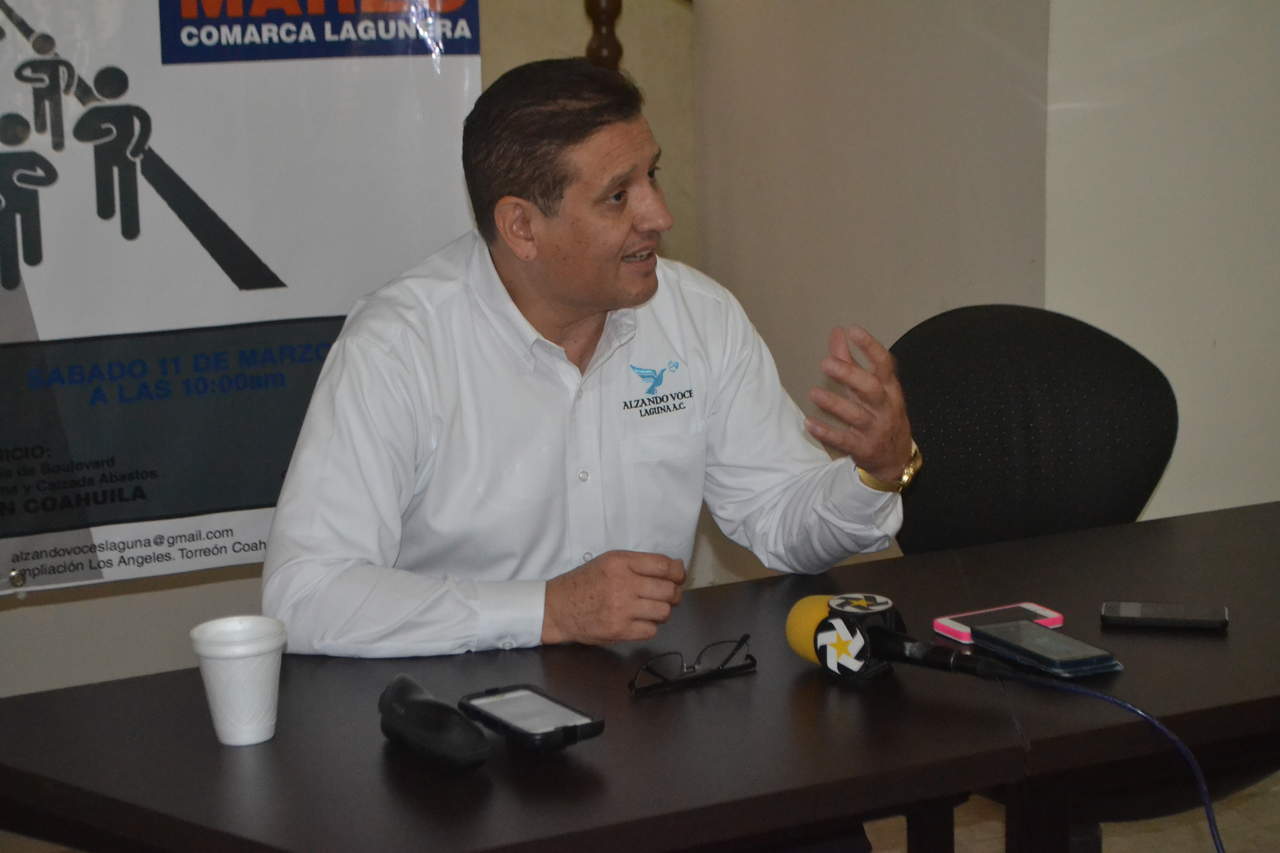 Héctor Emilio Macías Jurado, presidente de Alzando Voces Laguna.