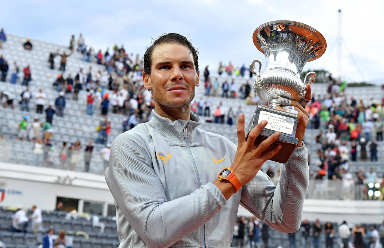 Rafael Nadal sufrió para derrotar 6-1, 1-6, 6-3 al alemán Alexander Zverev en la gran final. Rafael Nadal logra octavo título en Roma