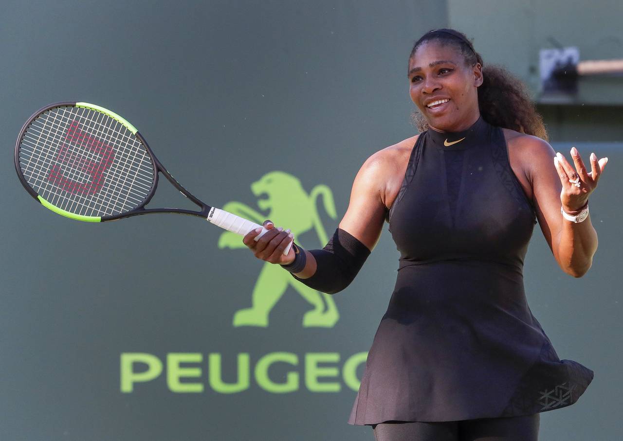 Serena Williams tendrá un camino muy complicado si es que quiere lograr el título en París. (Archivo)