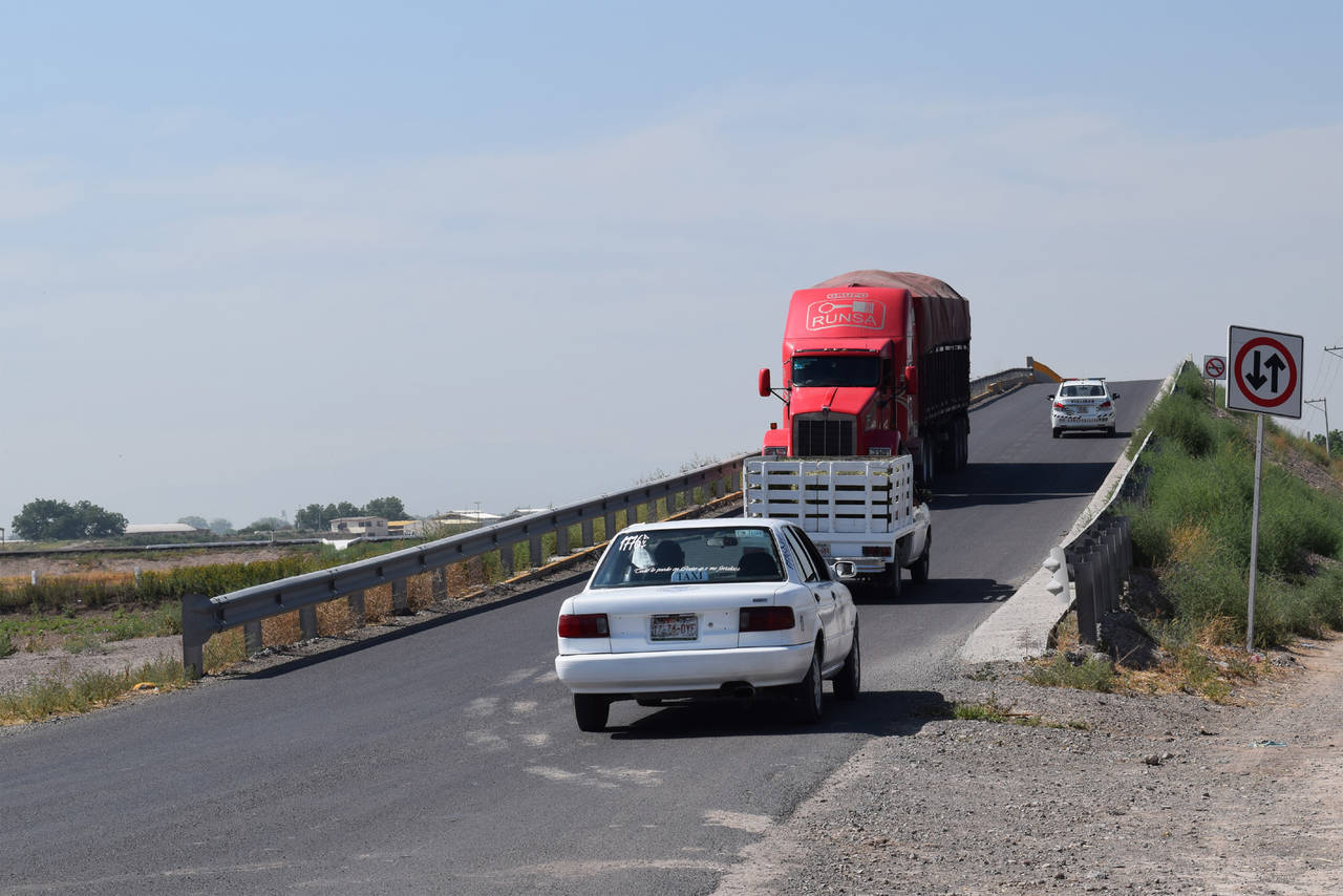Puente. La ampliación de dos a cuatro carriles del puente Jabonoso-Esmeralda, es parte de los proyectos metropolitanos. (EL SIGLO DE TORREÓN)