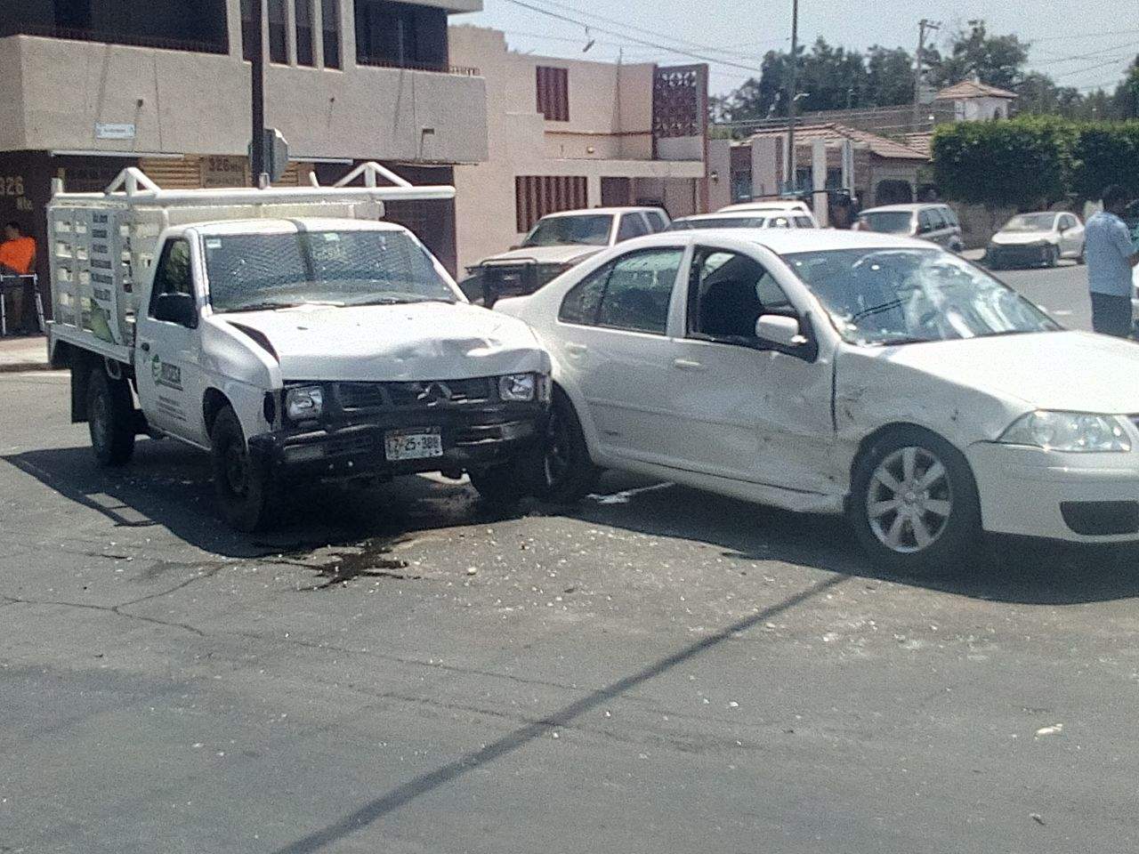 El accidente ocurrió esta tarde en Torreón. (EL SIGLO DE TORREÓN)