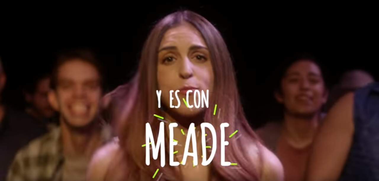 Captura del video en apoyo al candidato Meade. (Especial)
