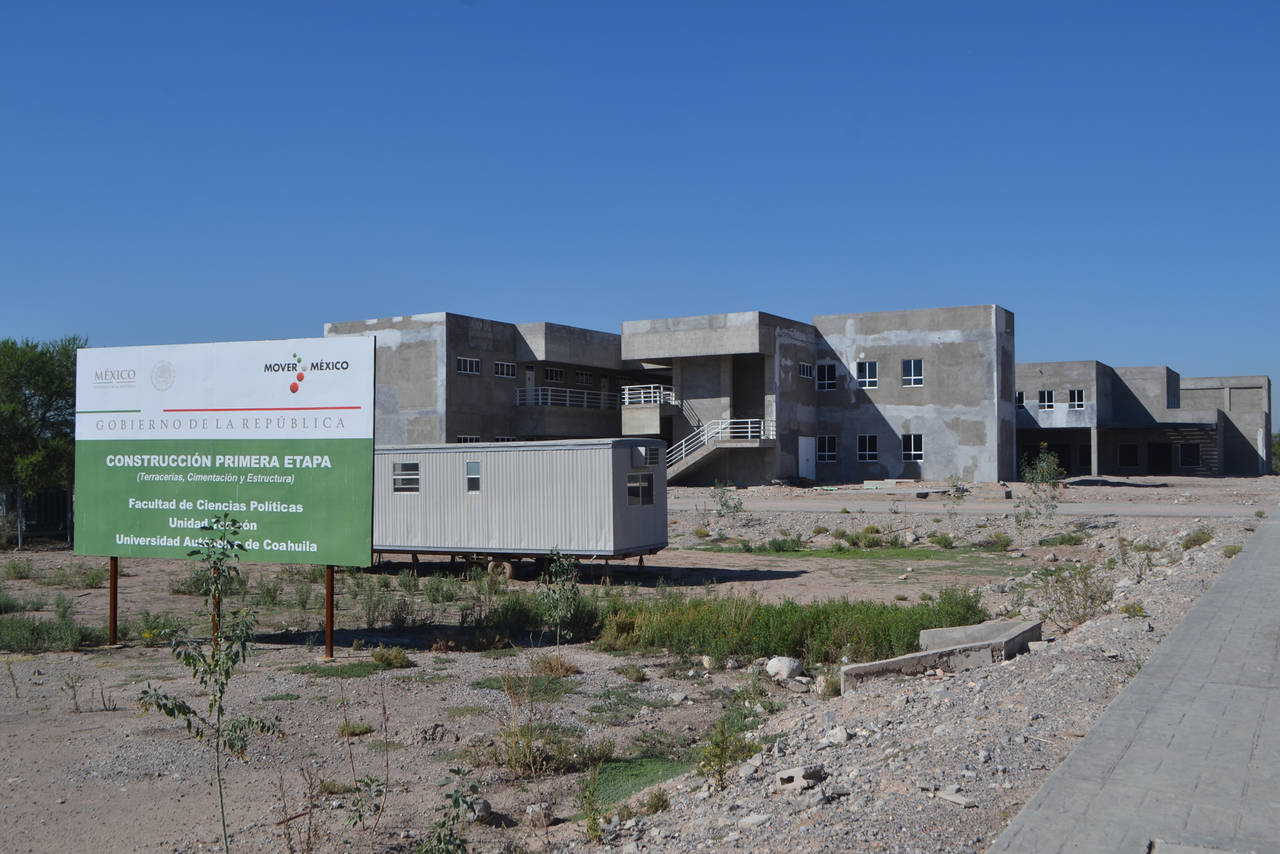 Obra. Las instalaciones en construcción están en Ciudad Universitaria de la UAdeC en Torreón. (EL SIGLO DE TORREÓN)