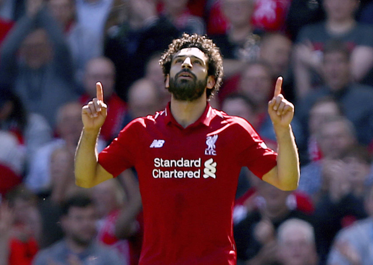 El egipcio Mohamed Salah es una de las piezas clave del Liverpool. (EFE)