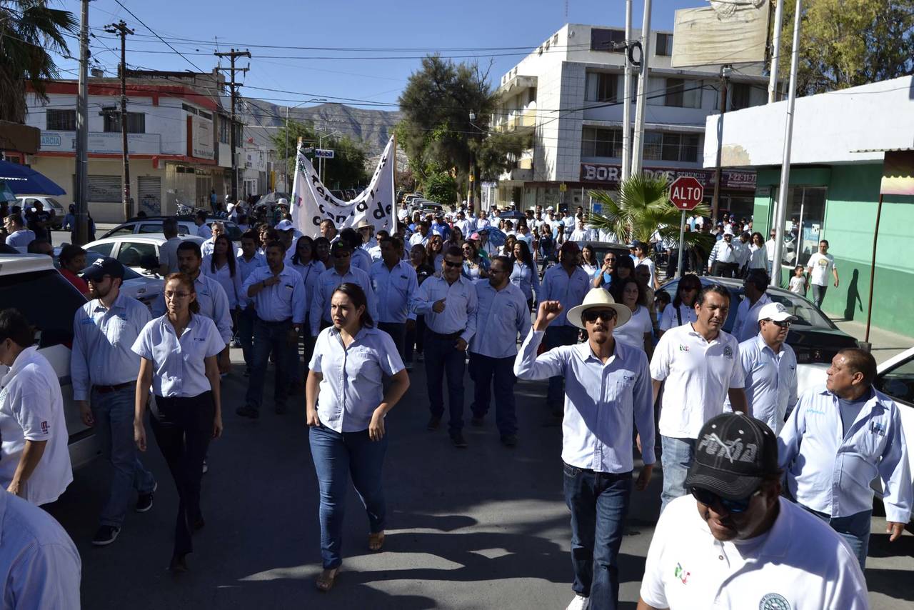 Pocos. Este año, el 1 de mayo sólo el Sindicato de Telefonistas marchó en Torreón. (EL SIGLO DE TORREÓN)