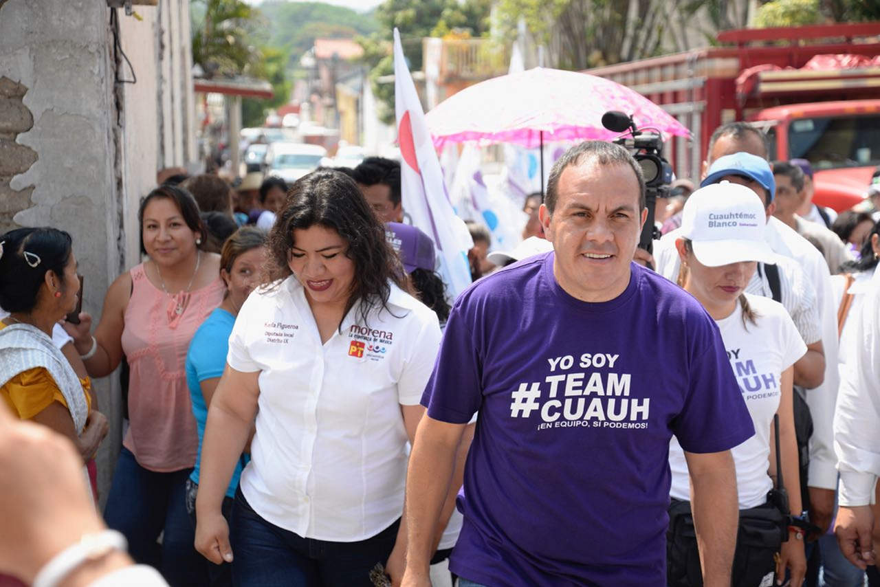 El dirigente estatal del Partido Encuentro Social (PES), José Manuel Sanz Rivera, afirmó que la oposición' contrató a seis pistoleros para atentar contra del abanderado de la coalición Juntos haremos historia, Cuauhtémoc Blanco. (ARCHIVO)