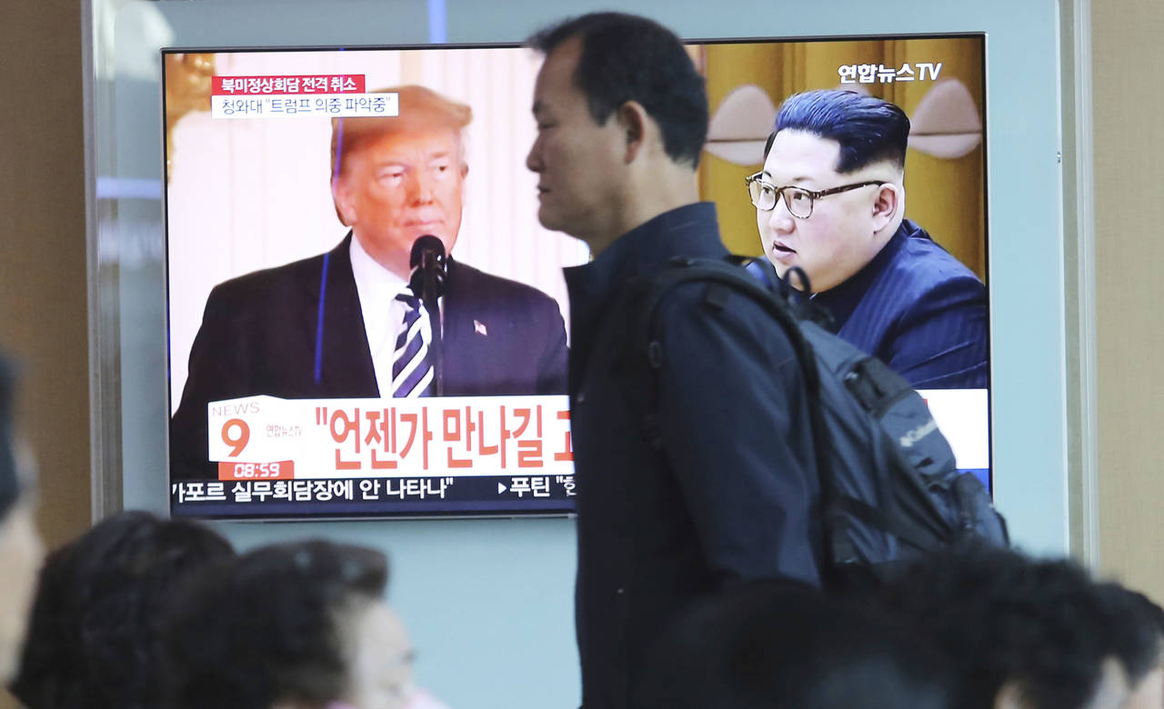 Retoman. Trump dijo que si la reunión con el líder norcoreano Kim Jong-un finalmente se lleva adelante, 'probablemente'.