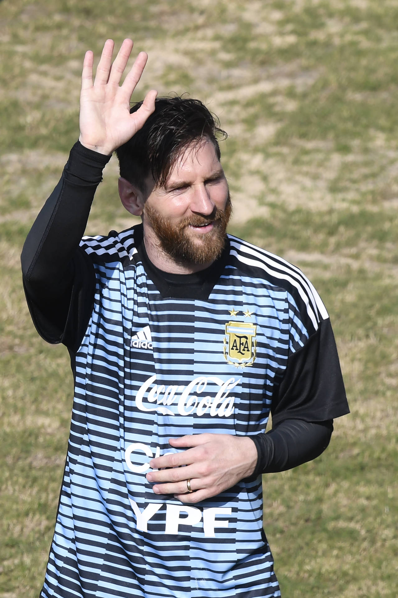 Lionel Messi se encuentra concentrado con la selección de Argentina. (Jam Media)