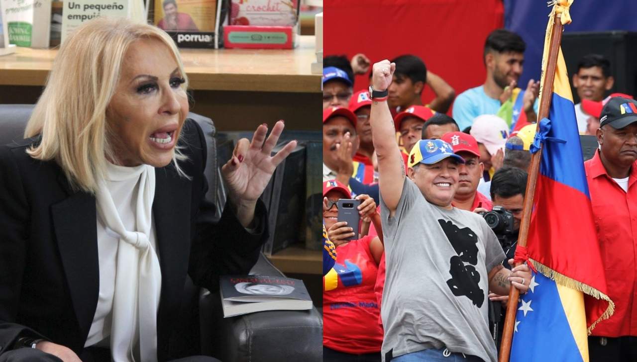 Laura Bozzo criticó la participación del exfubolista en el cierre de campaña de Nicolas Maduro. (ARCHIVO)